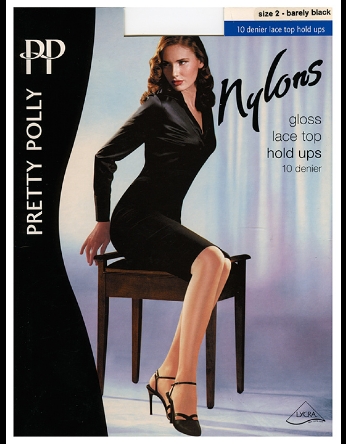 Pretty Polly Nylons 10 denier gloss hold ups